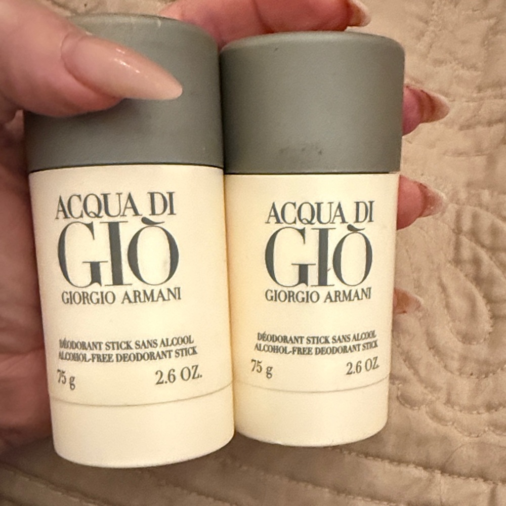 Giorgio Armani Acqua di Giò Deodorant Stick - Cream and Gray